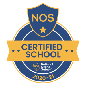 National Online Safety Certified School 2020-21 badge