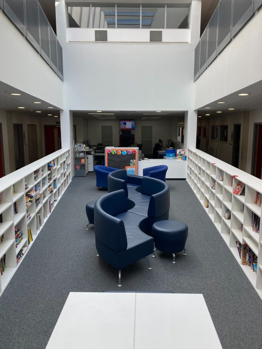 Photo of the Library area at Strood Academy.