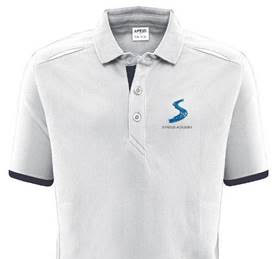 Strood Academy PE polo shirt with logo.