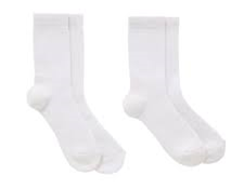 Image of acceptable white socks for PE at Strood Academy.