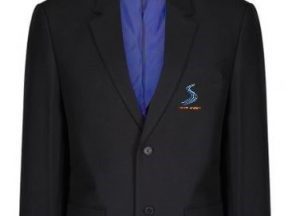 The Strood Academy branded blazer to be worn by all students.