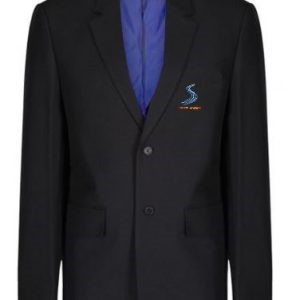 The Strood Academy branded blazer to be worn by all students.