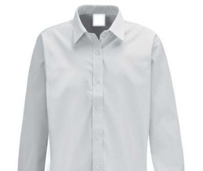 An example of a suitable white dress shirt for male students at Strood Academy.